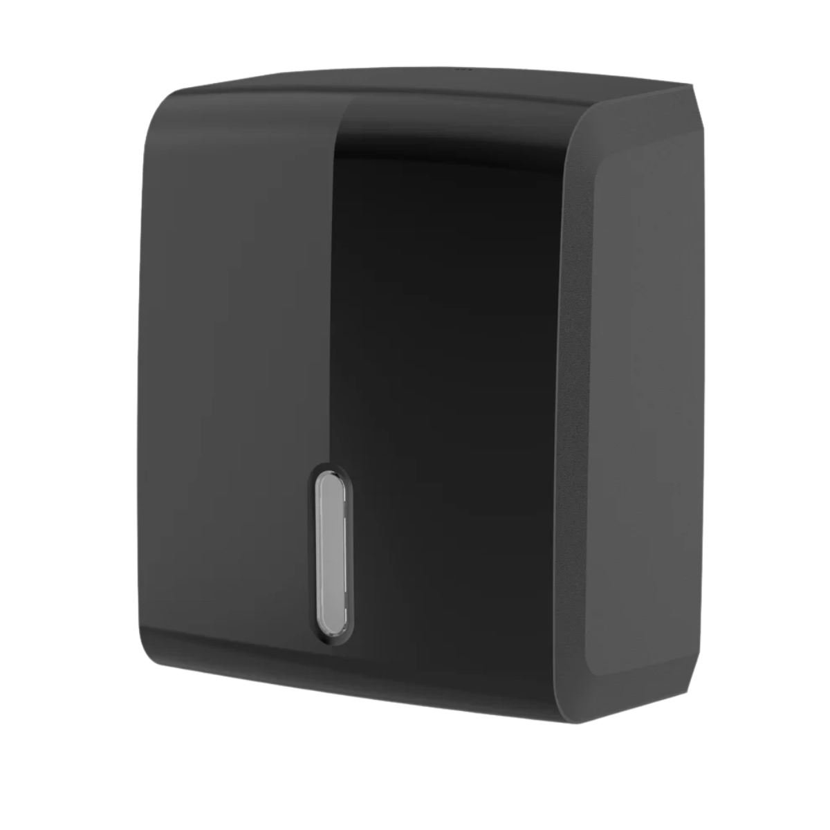 Lunar Folded Towel Dispenser Black Lunar Folded Towel Dispenser Black