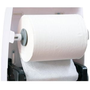 Solo White Autocut Paper Dispenser Solo White Autocut Paper Dispenser
