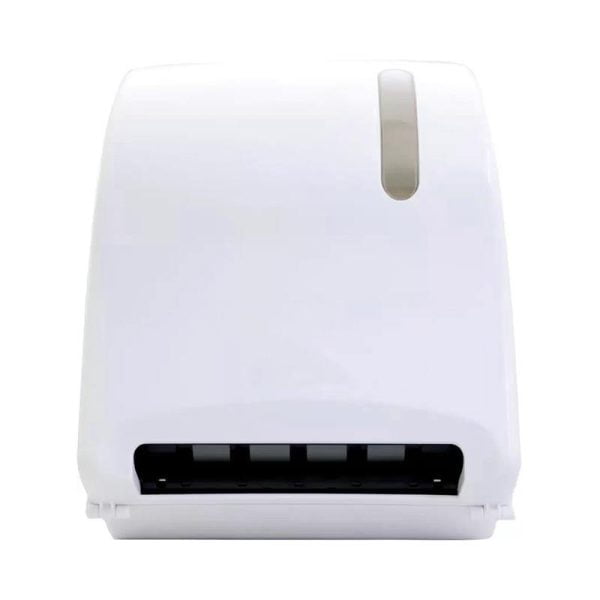 Solo White Autocut Paper Dispenser Solo White Autocut Paper Dispenser